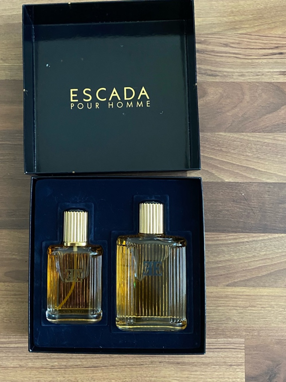 NIB ESCADA POUR HOMME GIFT SET  DISCONTINUED